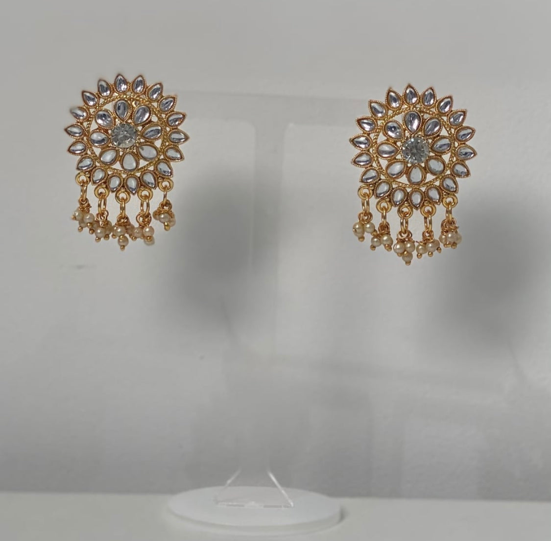 Kundan Drop Earrings