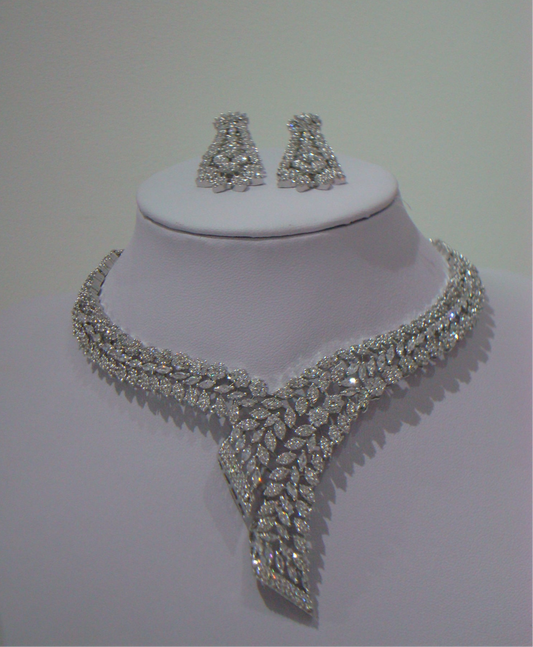 Silver AD Necklace